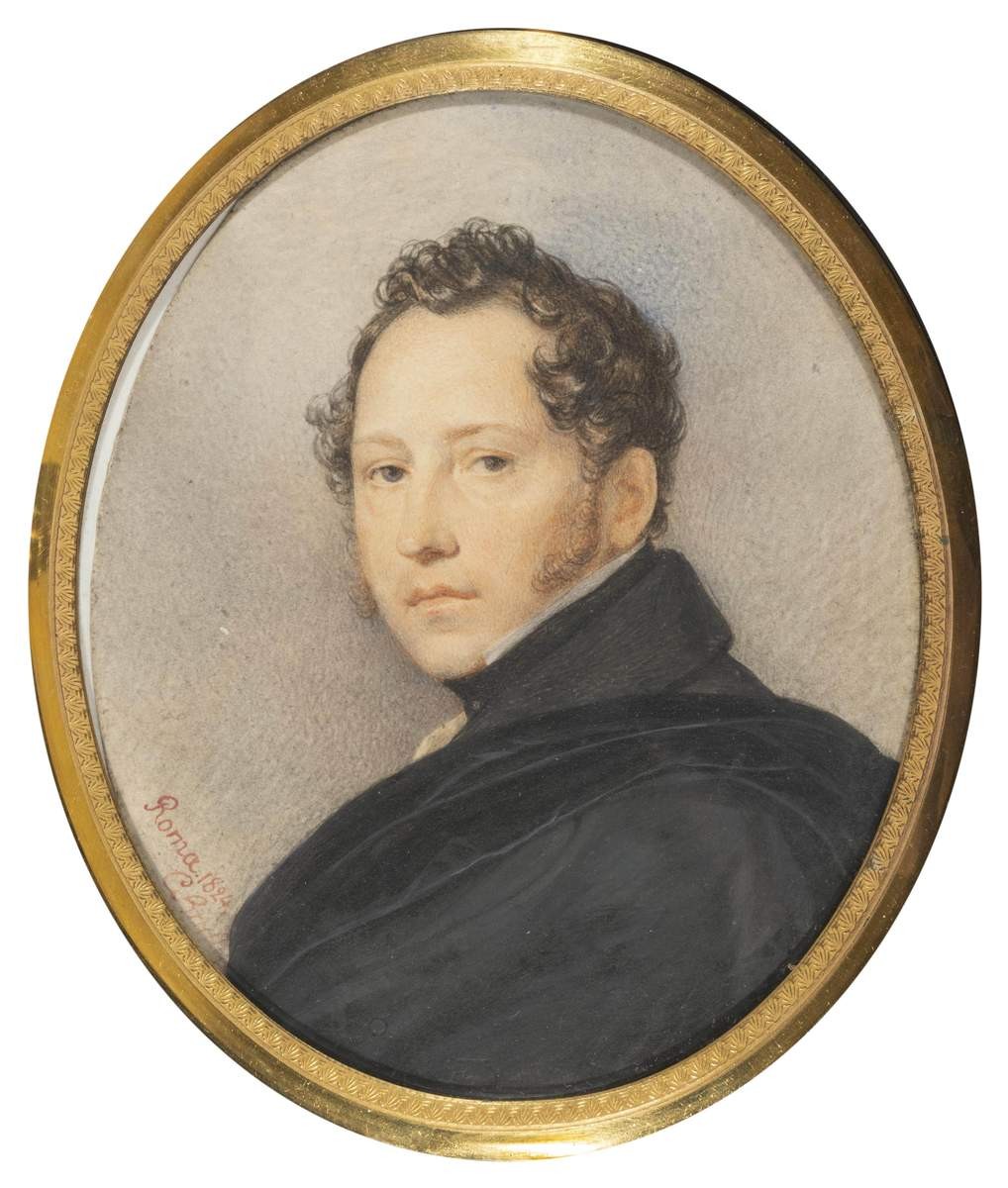 Портрет С. Ф. Щедрина, Karl Bryullov, 1824