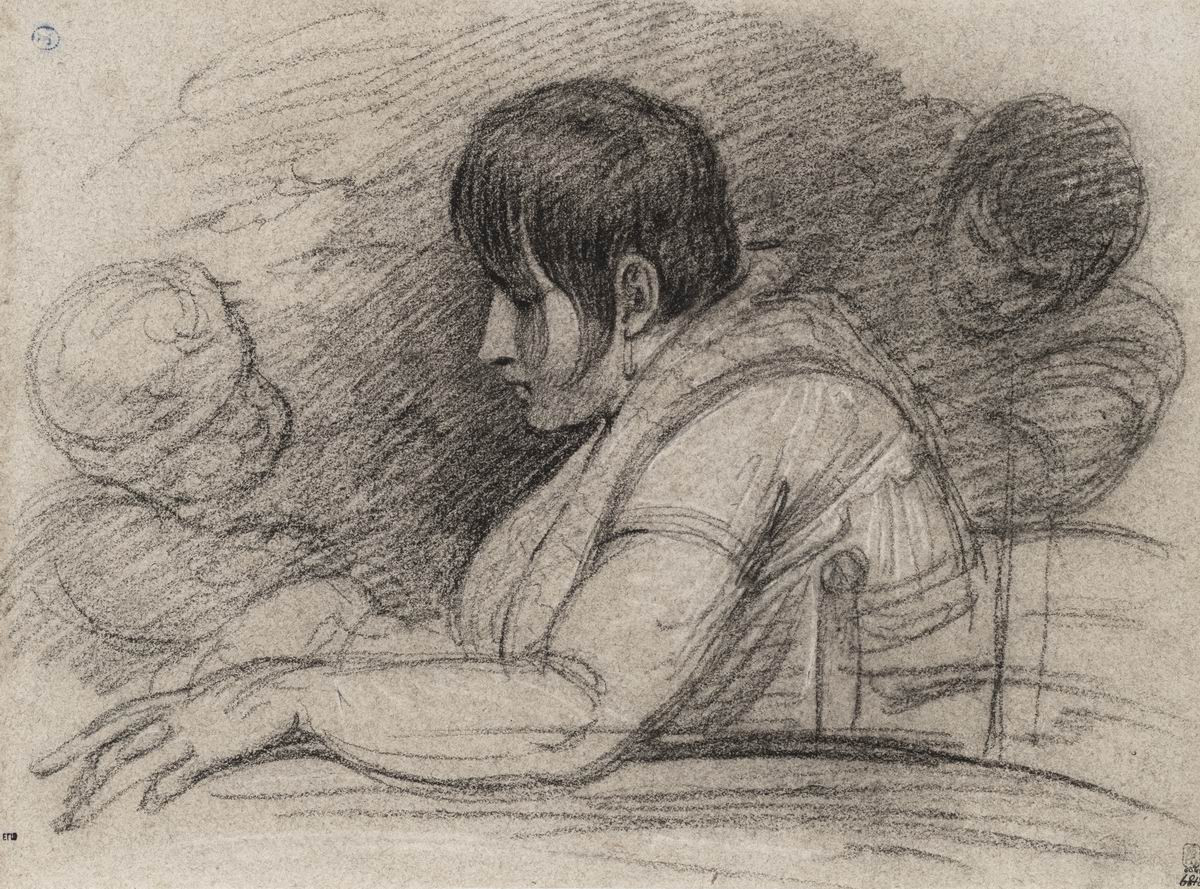 Мать с ребенком. Этюд для композиции «Святое семейство» (?), Aleksey Yegorov, 1803–1806
