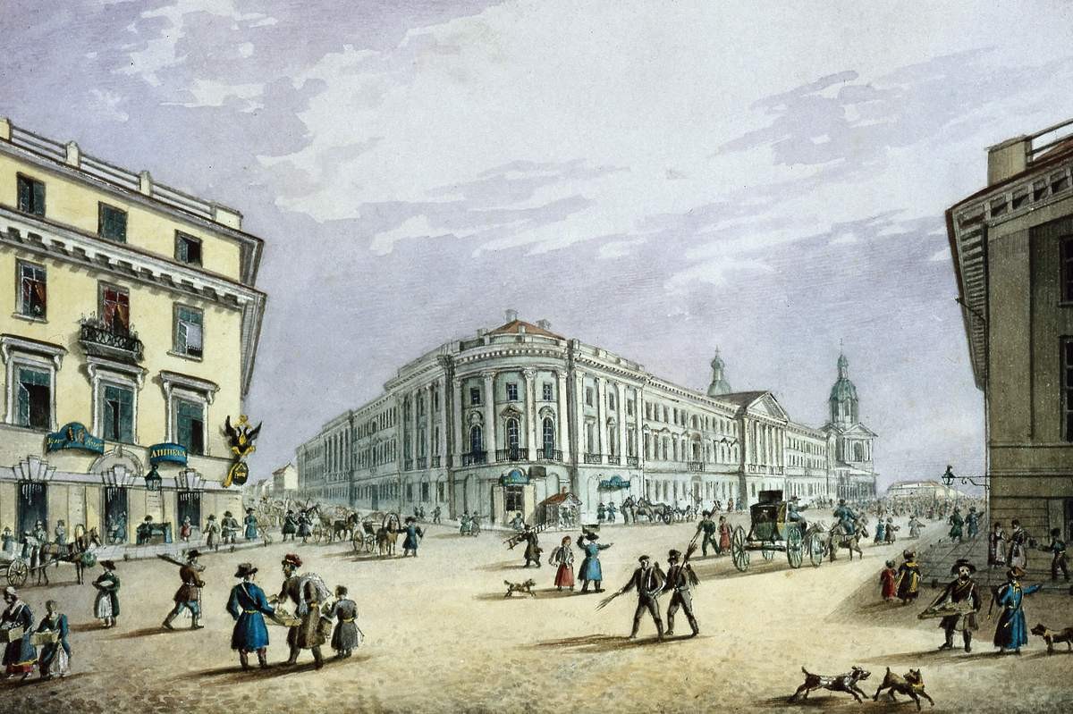 Садовая улица. Дом Саввы Яковлева, Karl Beggrov, second half of the 1820s – 1830s