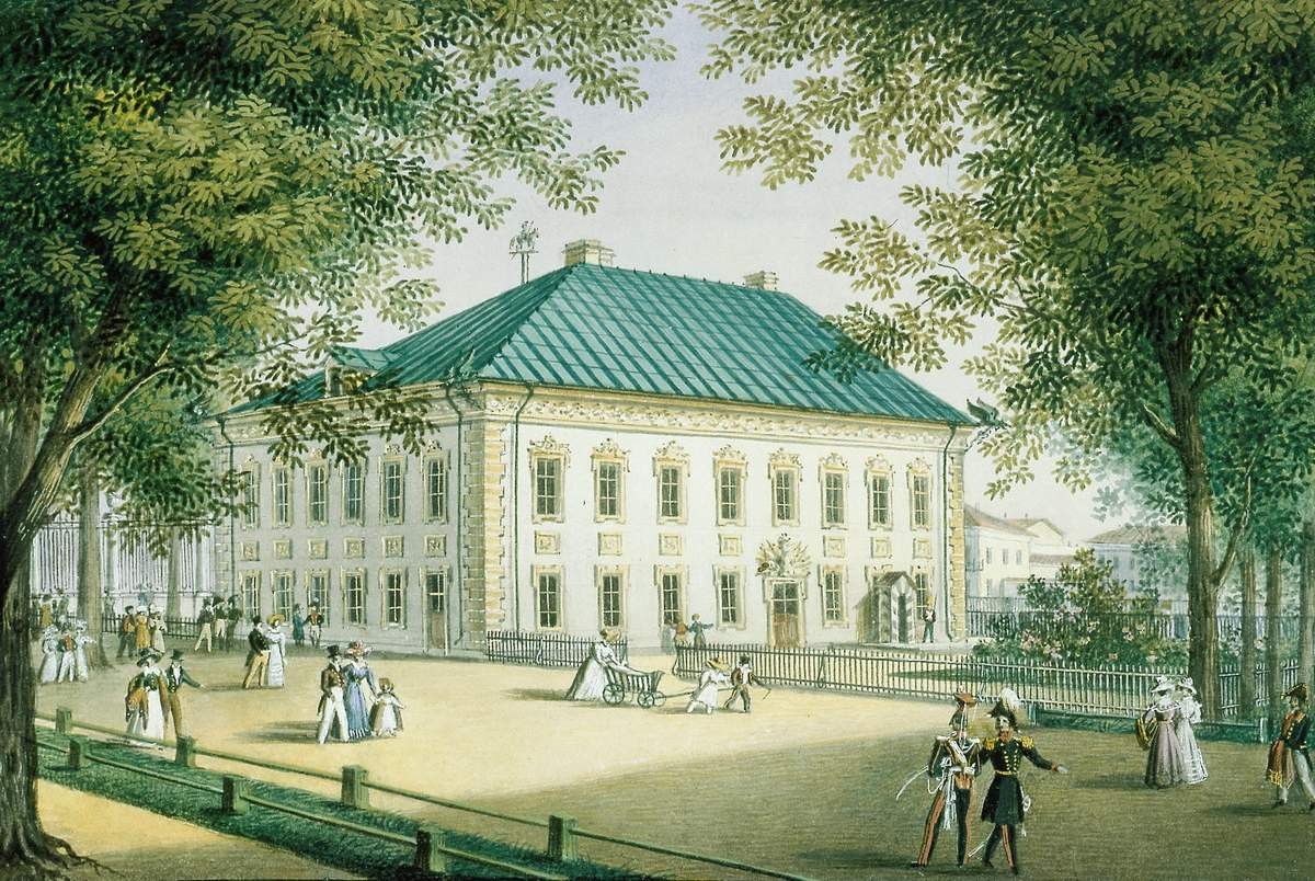 Дворец Петра I в Летнем саду, Karl Beggrov, second half of the 1820s – 1830 – e