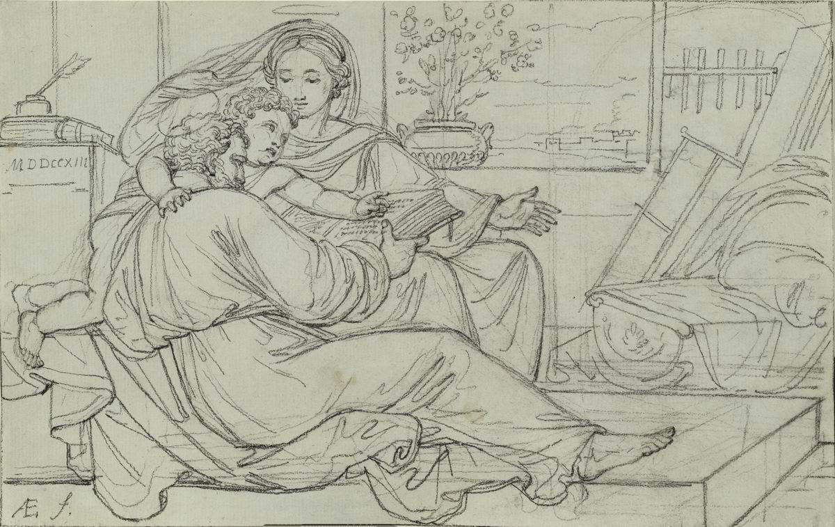 Святое семейство, Aleksey Yegorov, 1813