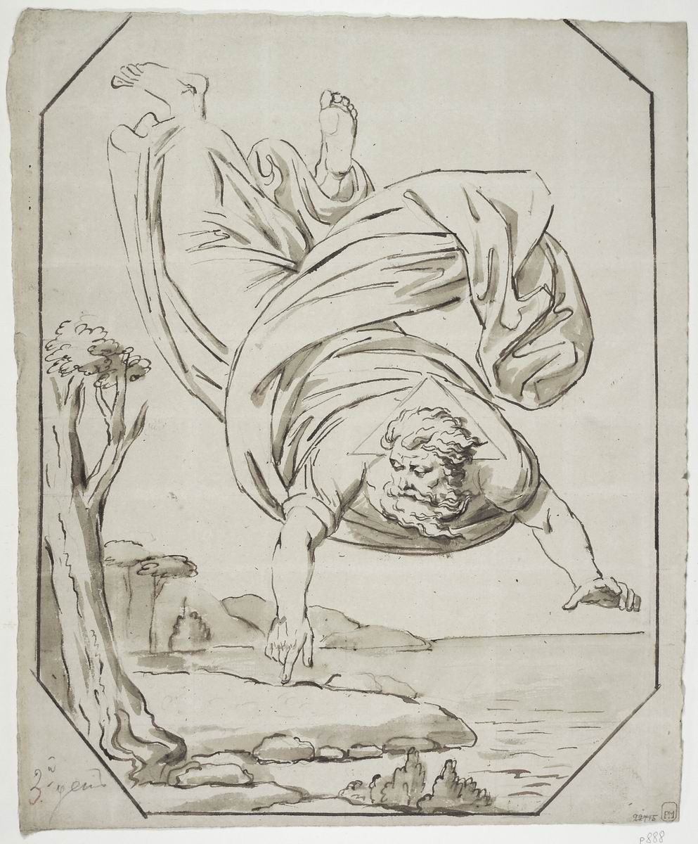 Сотворение мира. 3-й день, Aleksey Yegorov, 1820s