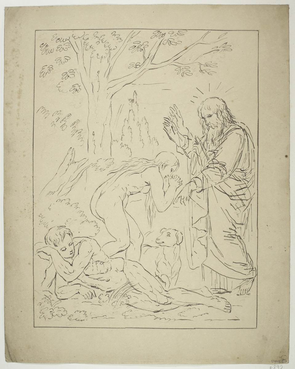 Сотворение женщины, Aleksey Yegorov, 1820s