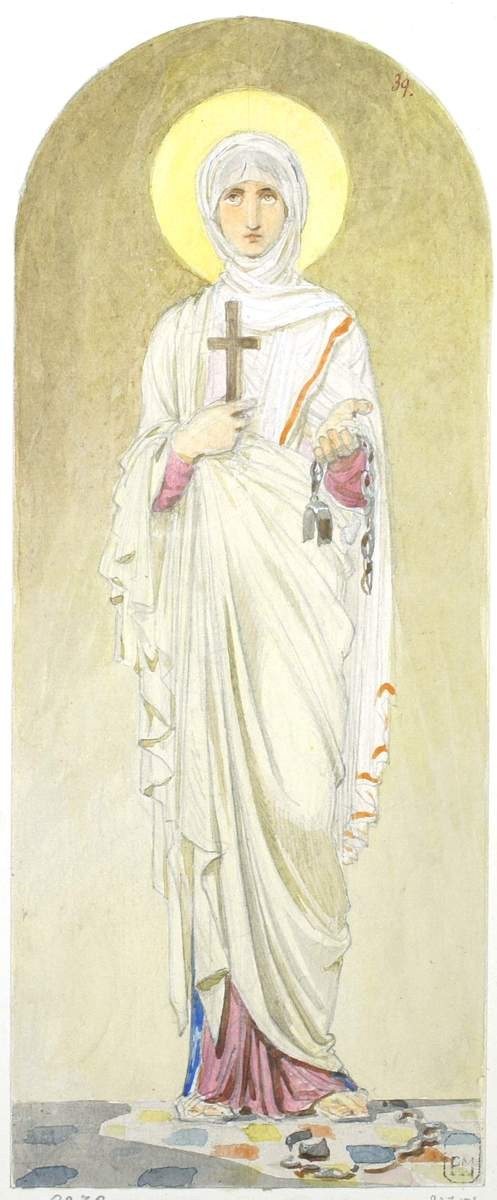 Великомученица Екатерина, Alexander Beydeman, 1860s