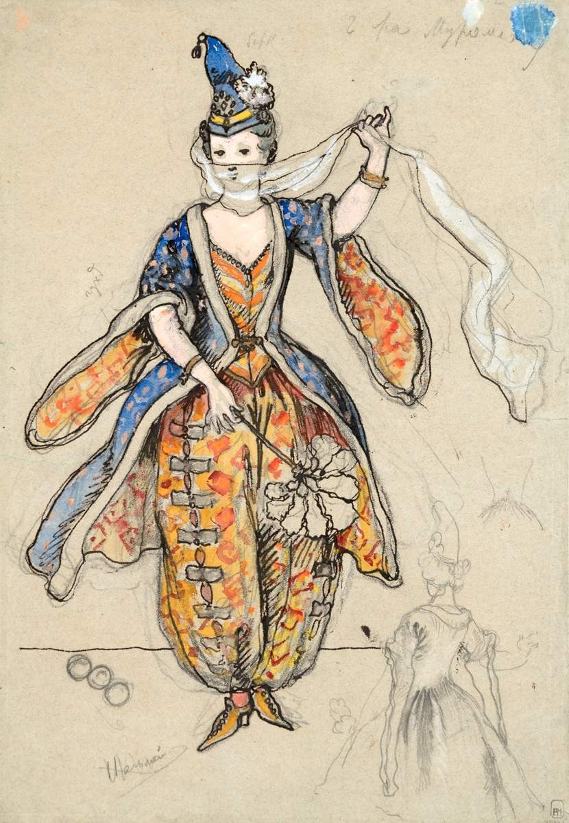 Альмея, Alexandre Benois, 1907