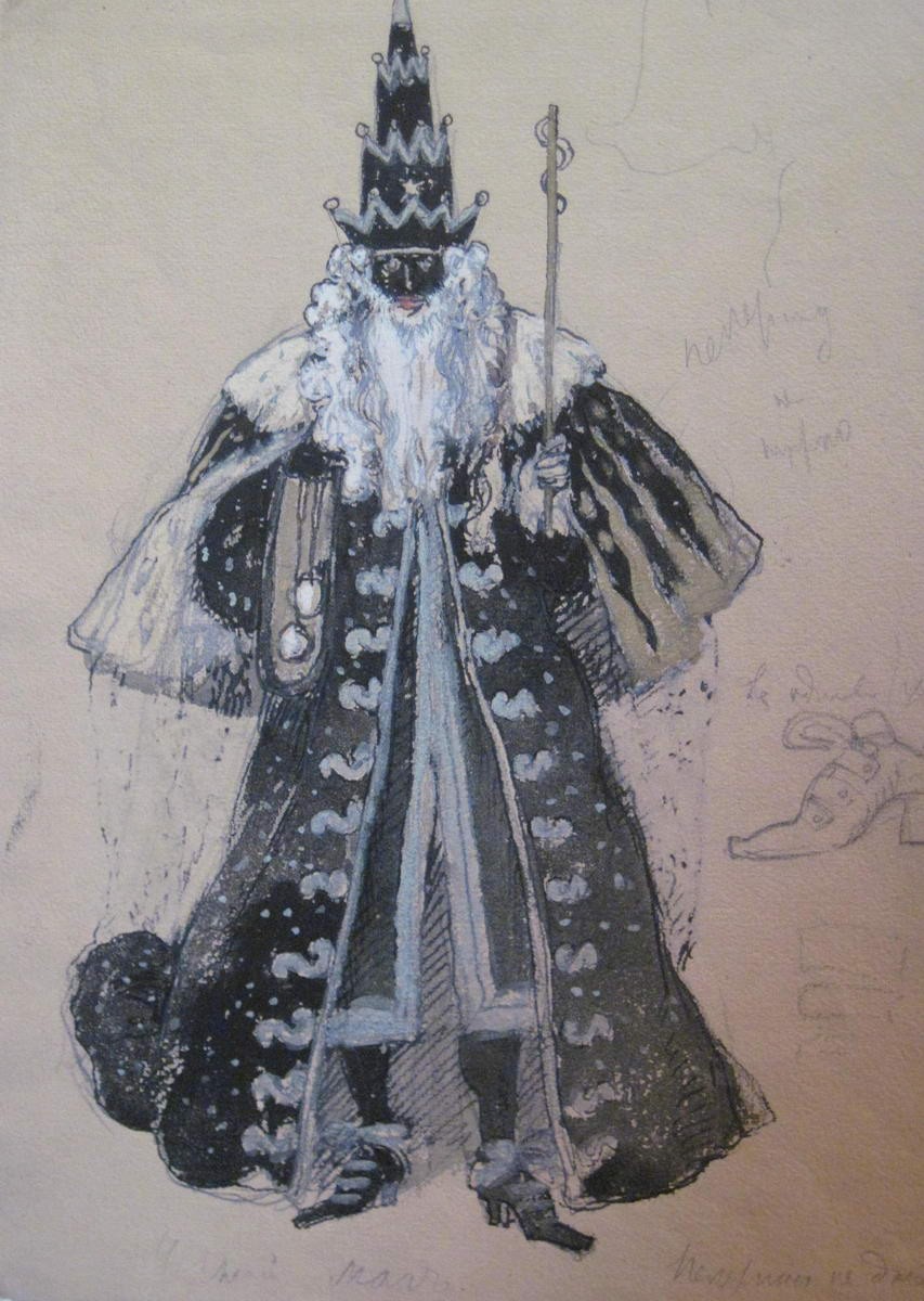 Черный Маг, Alexandre Benois, 1907