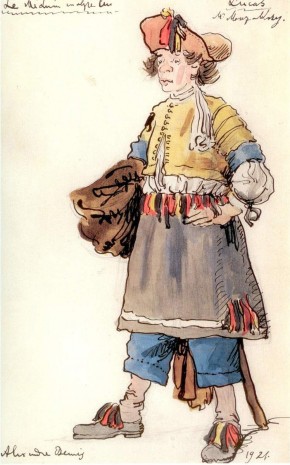 Costume design for Molière’s Le Malade imaginaire