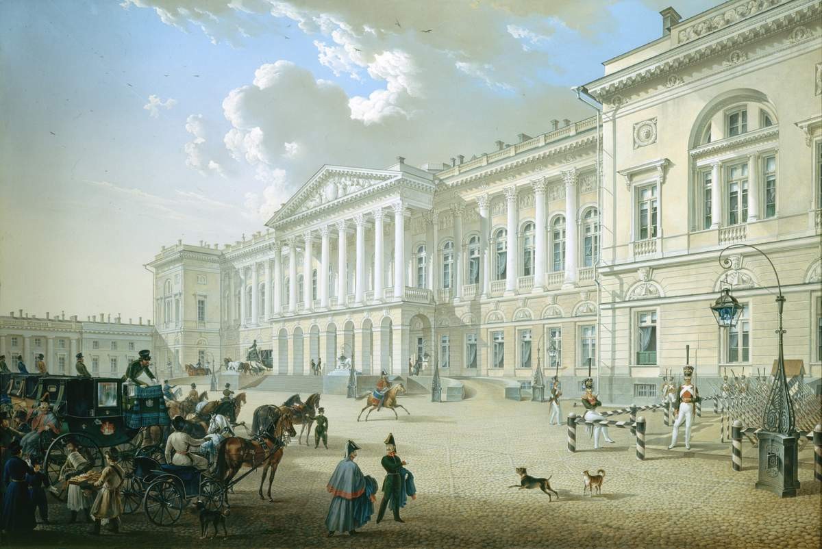 Михайловский дворец, Karl Beggrov, 1832