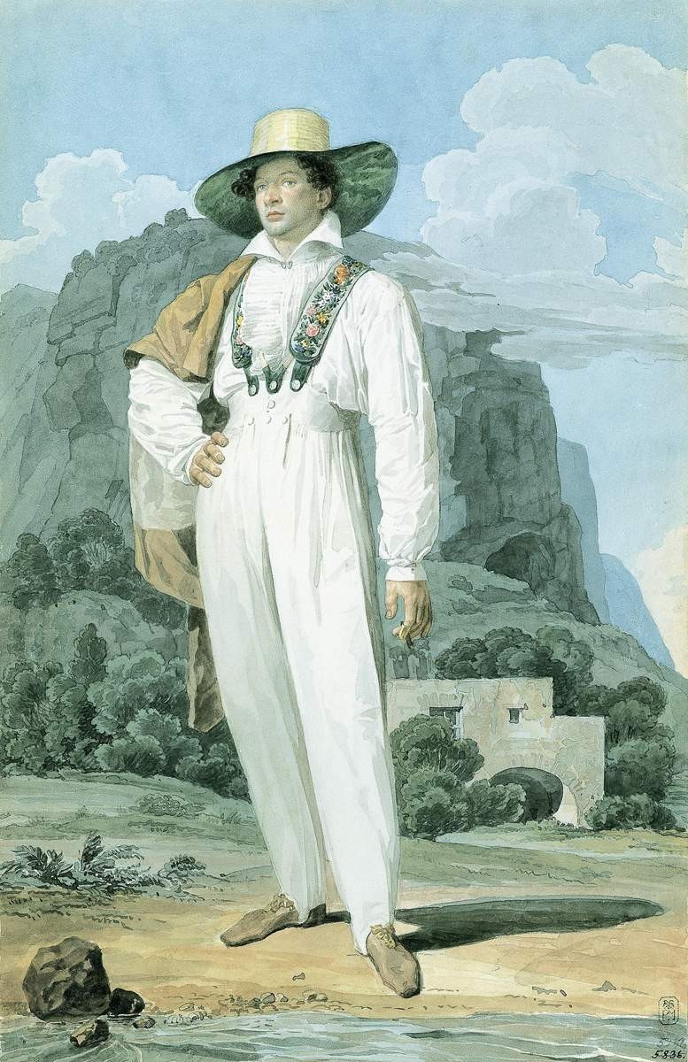 Портрет В. А. Перовского, Alexander Brullov, 1824