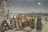 Ave Maria (пристань на Rioetta с угловой Мадонной и поющей перед нею Ave Maria толпой)