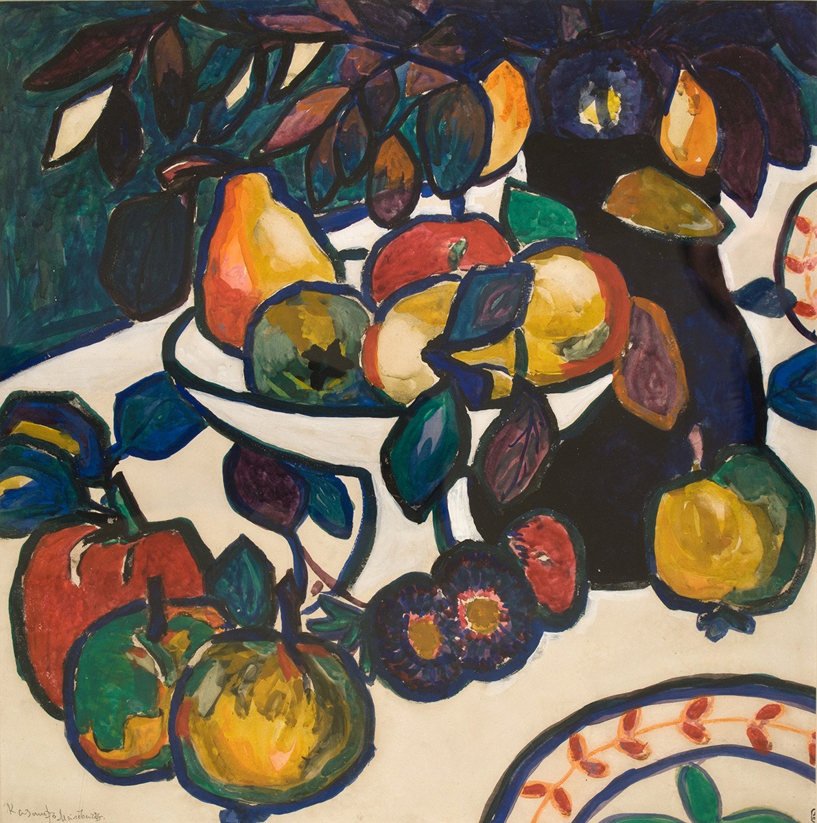 Натюрморт, Kazimir Malevich, c. 1910