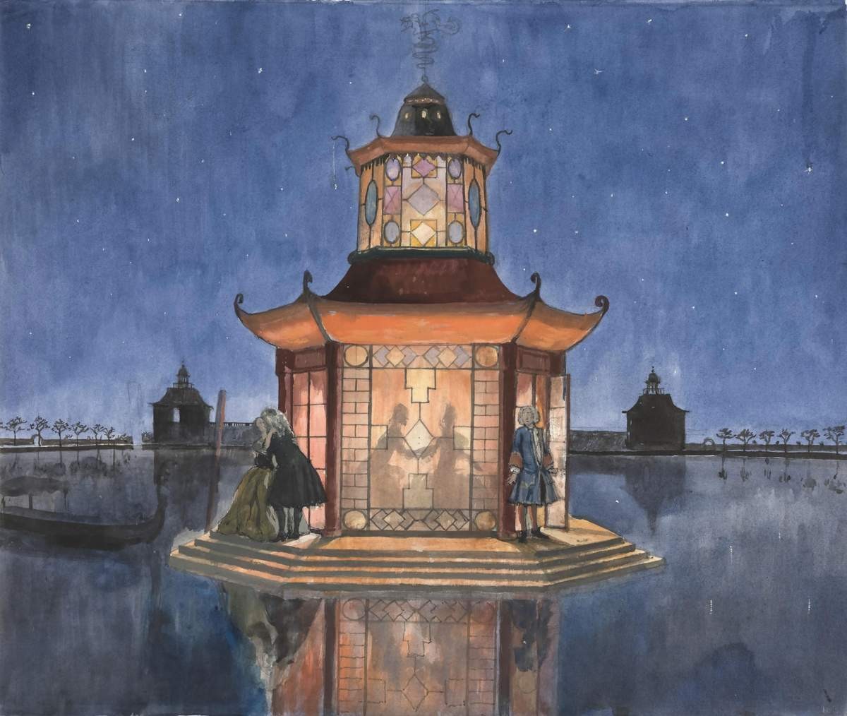Китайский павильон, Alexandre Benois, 1906