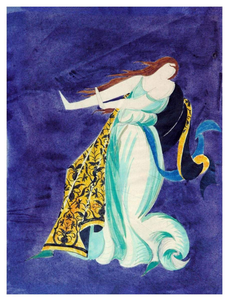 Джиневра, Vera Mukhina, Около 1916 (Москва, Камерный театр, 1916)