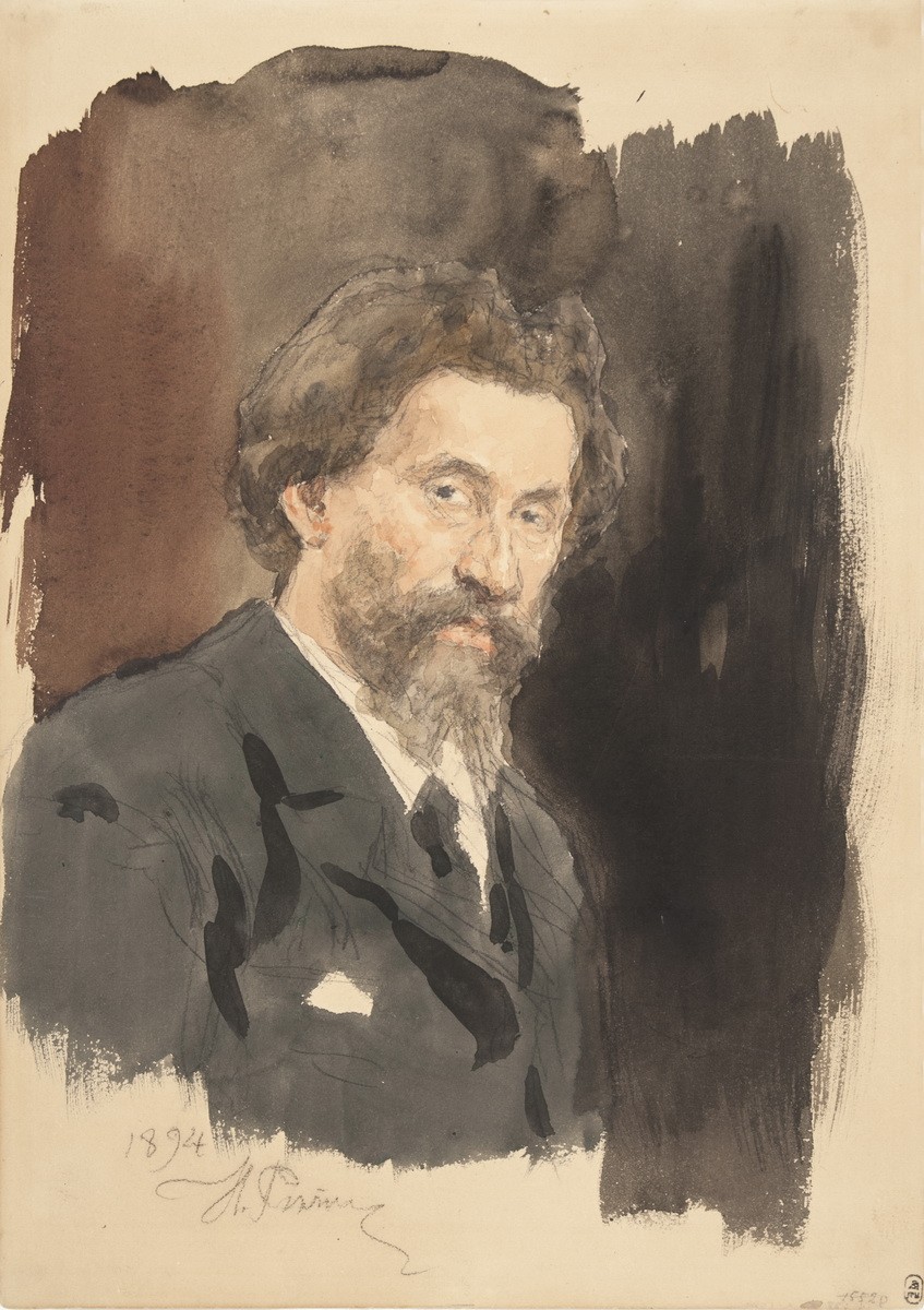 Автопортрет, Ilya Repin, 1894