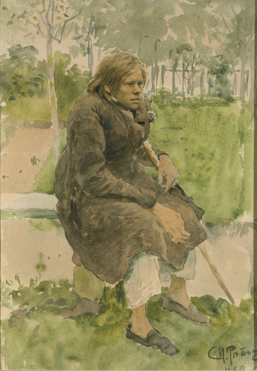 Горбун, Ilya Repin, 1880