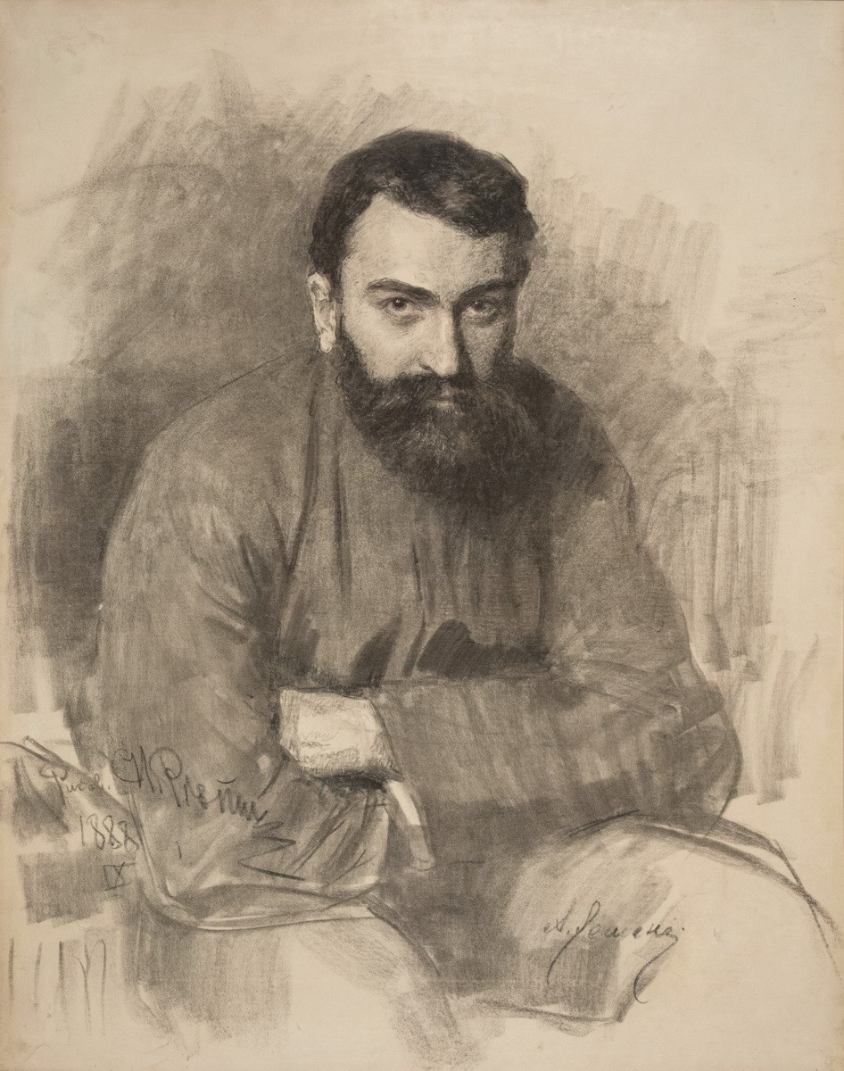 Портрет Анатолия Лемана, Репин Илья Ефимович, 1888
