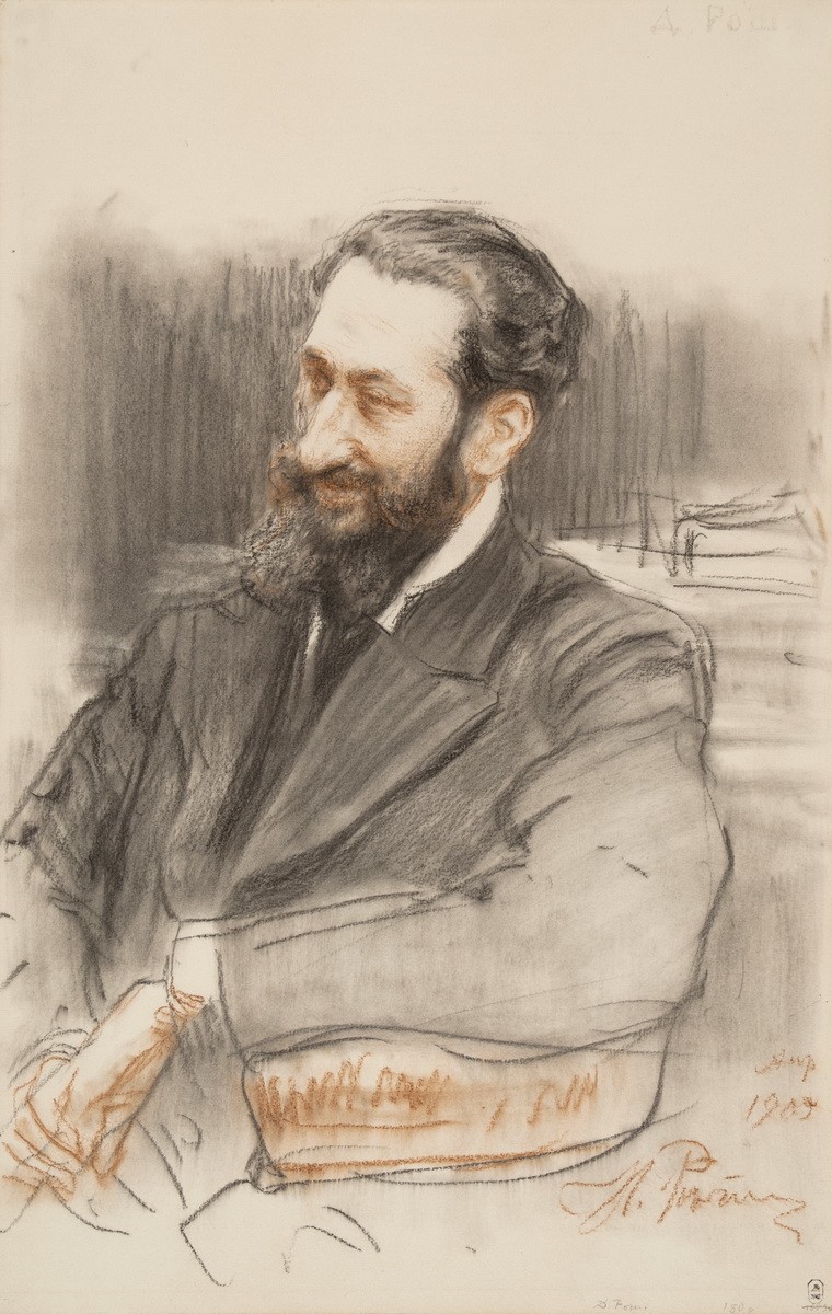 Портрет Дени Роша, Ilya Repin, 1905