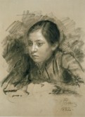 Portrait of Vera Repina as a Child