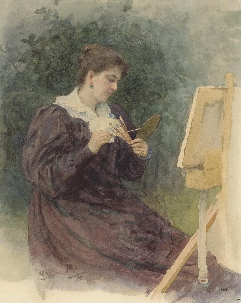 Портрет М. К. Тенишевой, Репин Илья Ефимович, 1896