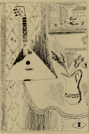 Иллюстрация к книге Евгения Шварца «Рассказ старой балалайки»
