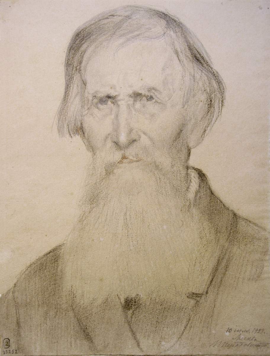 Портрет В. М. Васнецова, Нерадовский Петр Иванович, 1923