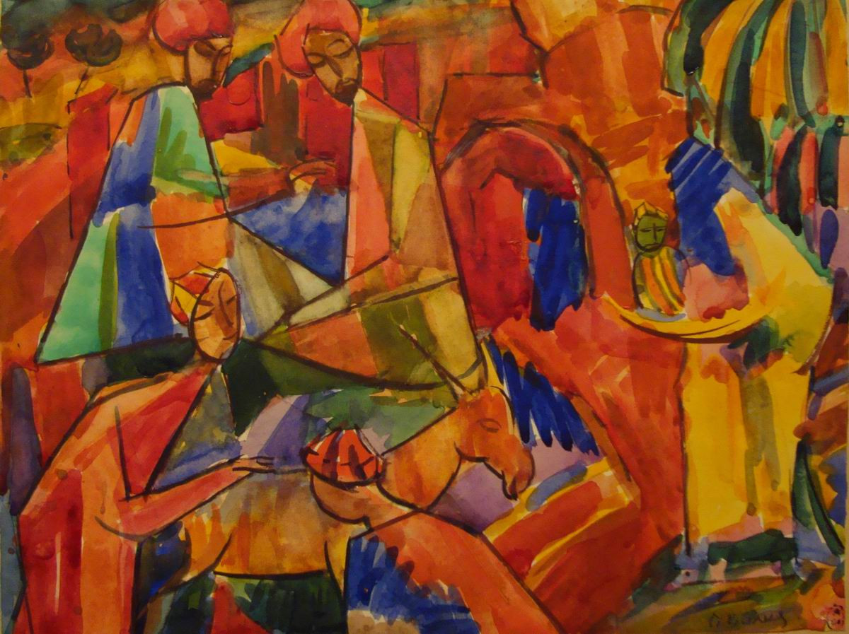 У кальяна, Alexander Nikolaevich Volkov, 1919