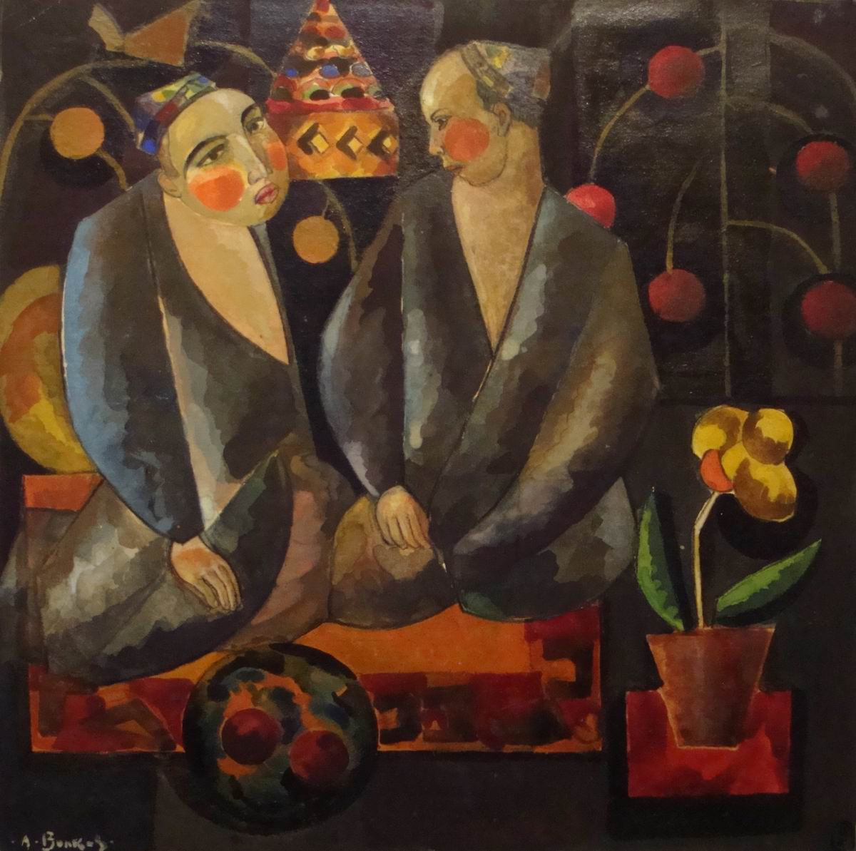 Слушают бедану, Alexander Nikolaevich Volkov, 1926
