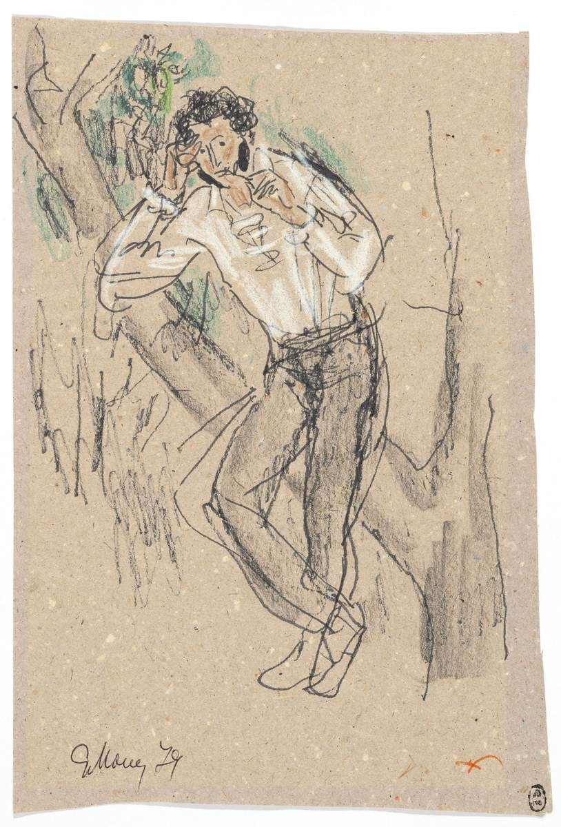 Молодой поэт, Evsey Moiseenko, 1979