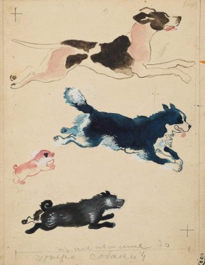 Иллюстрации к книге В. М. Ермолаевой «Собачки»