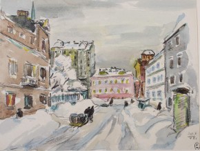 На Моховой улице. 20 февраля 1942 года
