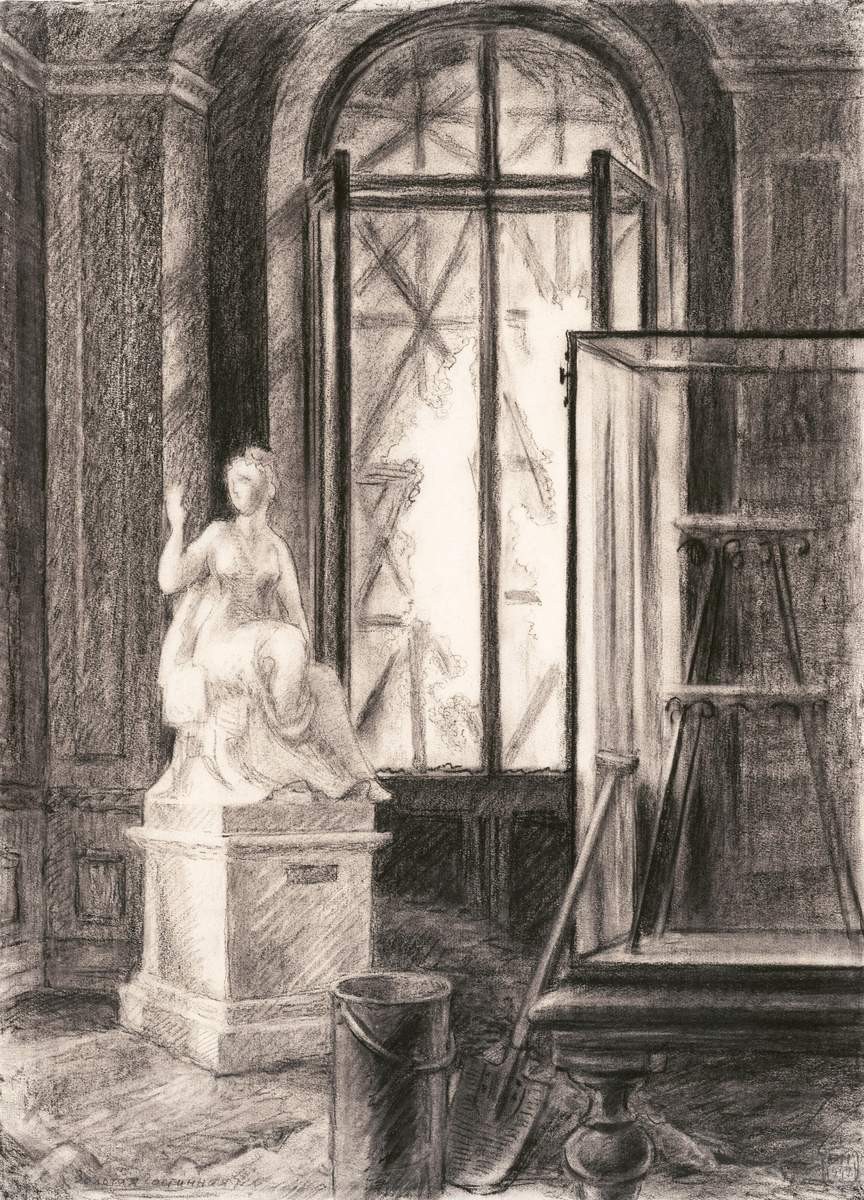 Золотая гостиная, Vera Vladimirovna Milyutina, 1942