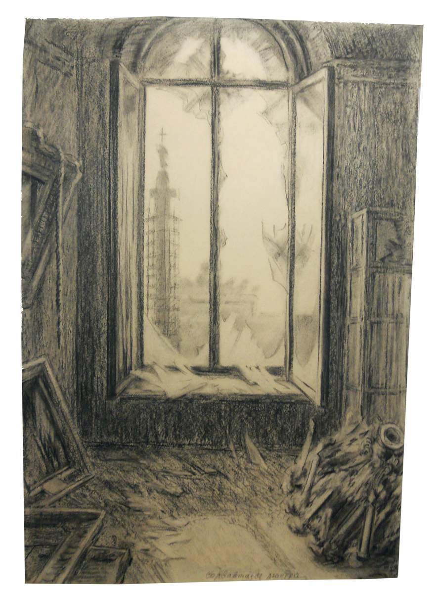Упавшая люстра, Vera Vladimirovna Milyutina, 1942