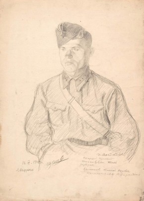 Старший сержант А. П. Цыганков