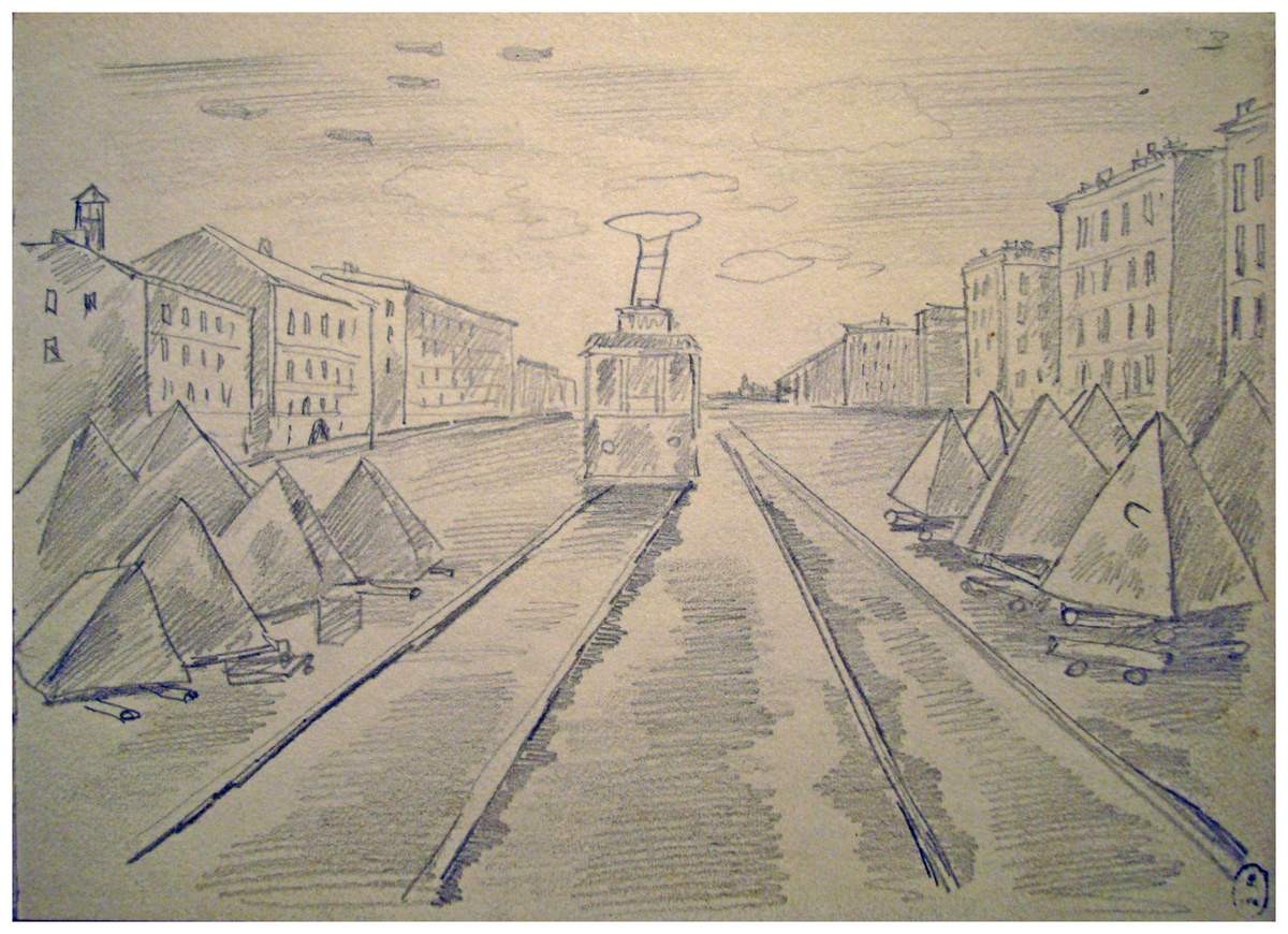 Трамвай, Buchkin Dmitriy Petrovich MR, 1941-1942