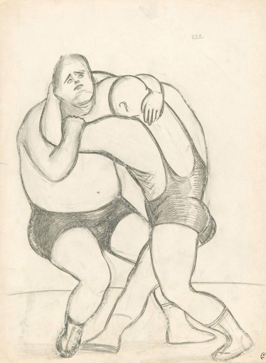 Борьба, Aleksandr Arefyev, 1955