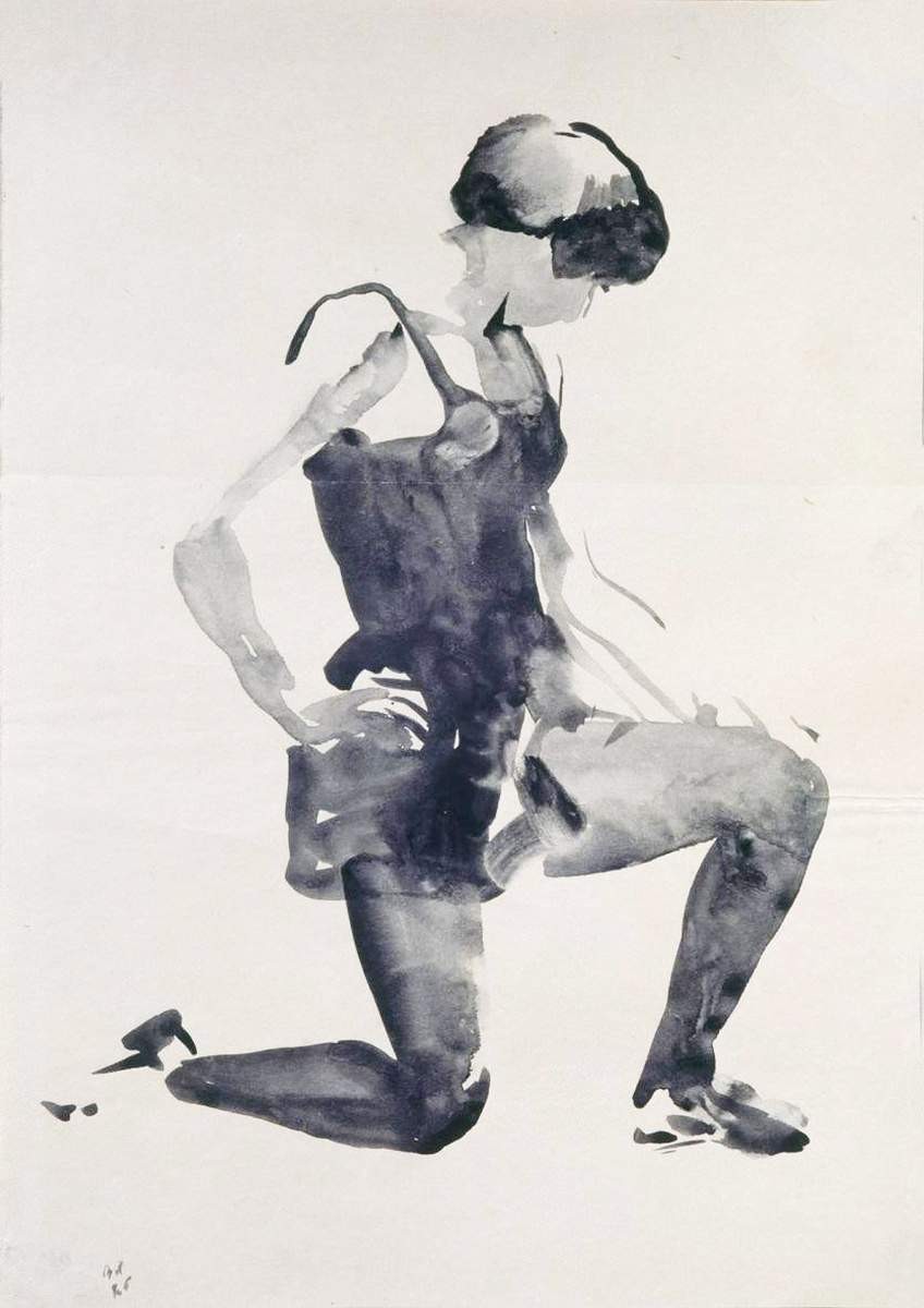 Акробатка, Vladimir Lebedev, 1925