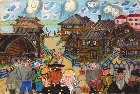 Котлас. Лист № 34 из альбома «Города»