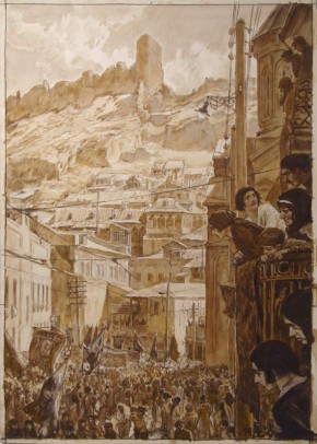  Октябрьские торжества в Тифлисе 7 ноября 1927 года