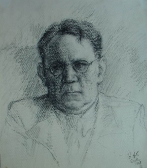 Портрет С.Маршака.