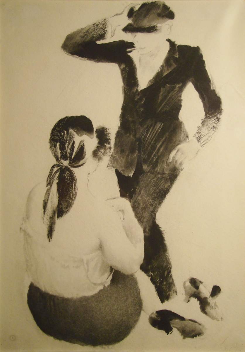 "Любовь шпаны". Эх, Маша, Vladimir Lebedev, 1927