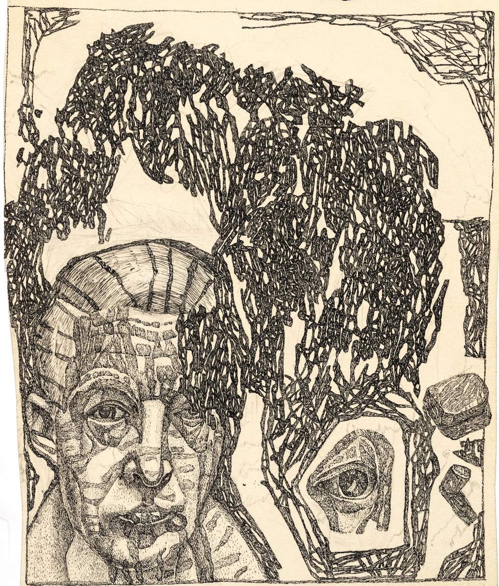 Автопортрет, Mikhail Konstantinovich Makarov, 1930s