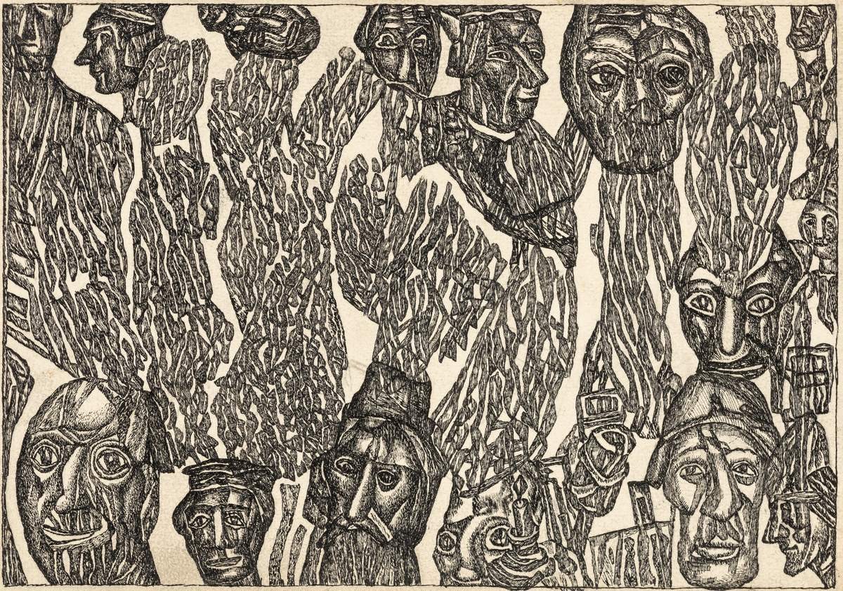 Композиция со свечой, Mikhail Konstantinovich Makarov, 1930s