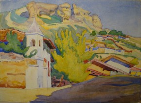 Крым. Бахчисарай. У старой мечети