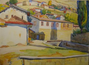 Крым. Бахчисарай. Около ханского дворца