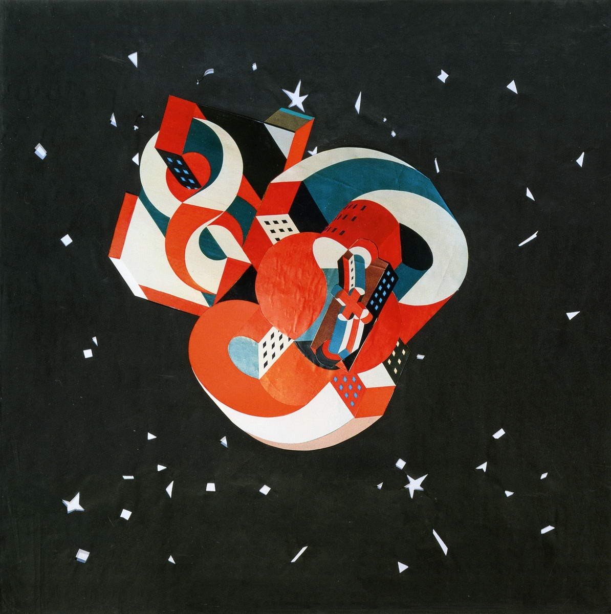 Обитаемая метаморфическая структура – градолет, Vyacheslav Ivanovich Loktev, 1983