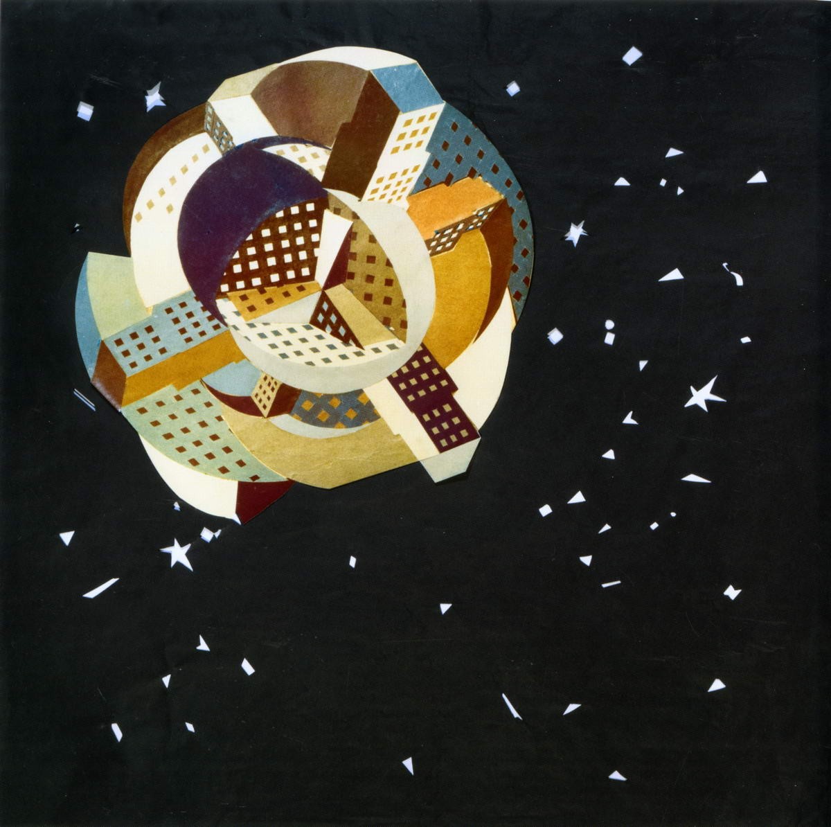 Обитаемая метаморфическая структура – градолет, Vyacheslav Ivanovich Loktev, 1983