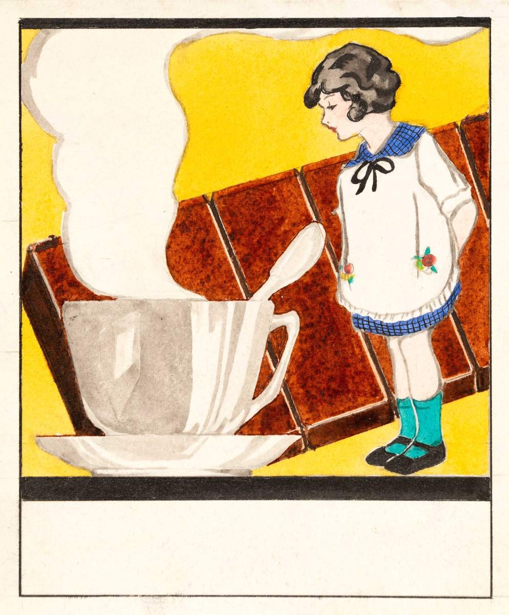 Эскиз рекламы, Il'ia Chashnik, 1920s