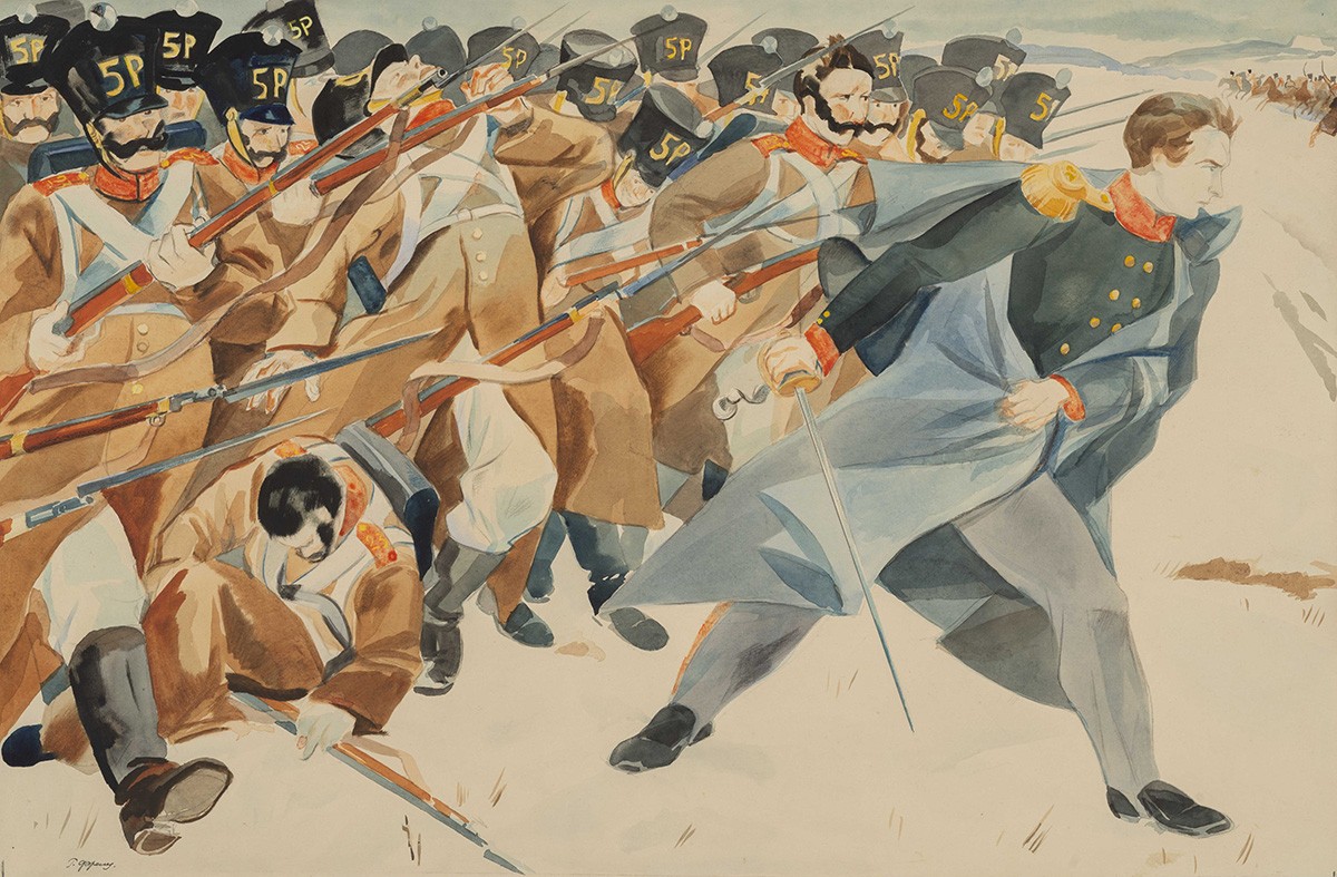 Восстание черниговского полка, Rudolf Frentz, 1926