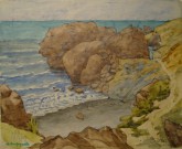 Коктебель. Камни в море
