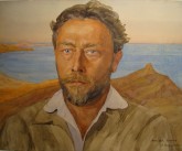 Портрет С. В. Лебедева. Kоктебель.